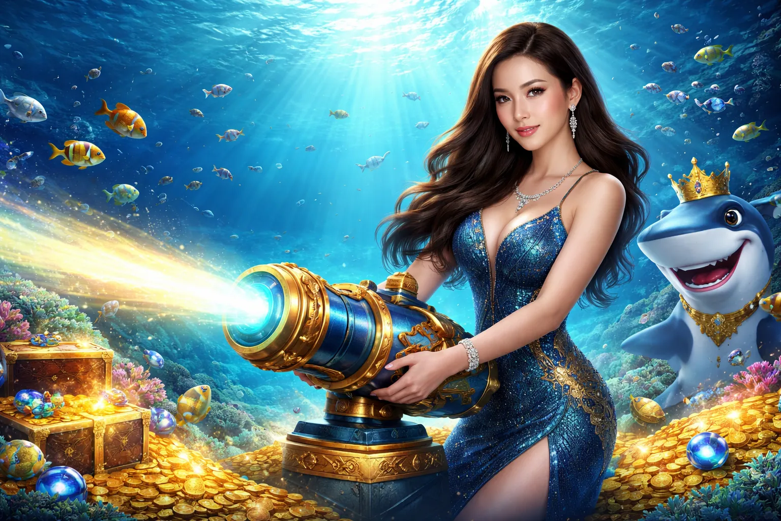 Thế giới đại dương sống động k9cc đá gà
